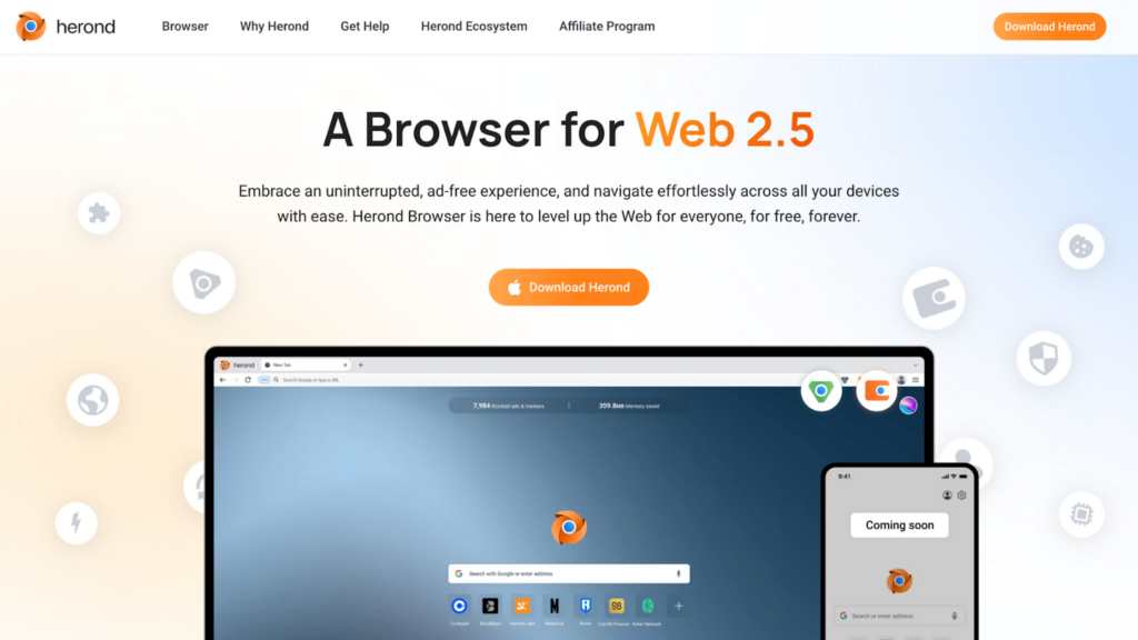 Herond browser