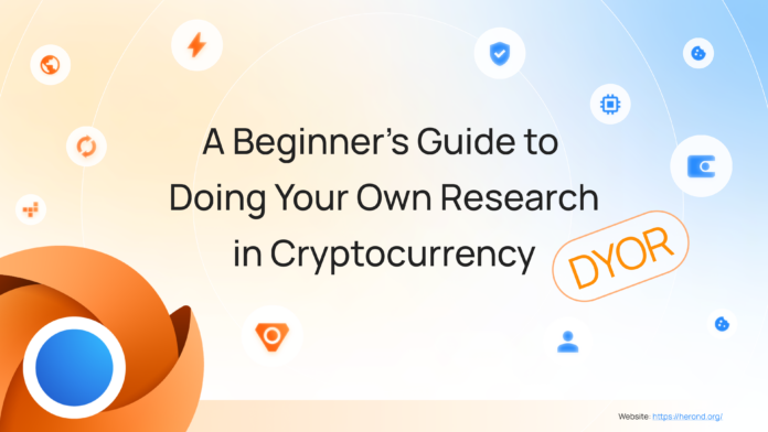 A Beginner's Guide to Doing Your Own Research in Cryptocurrency