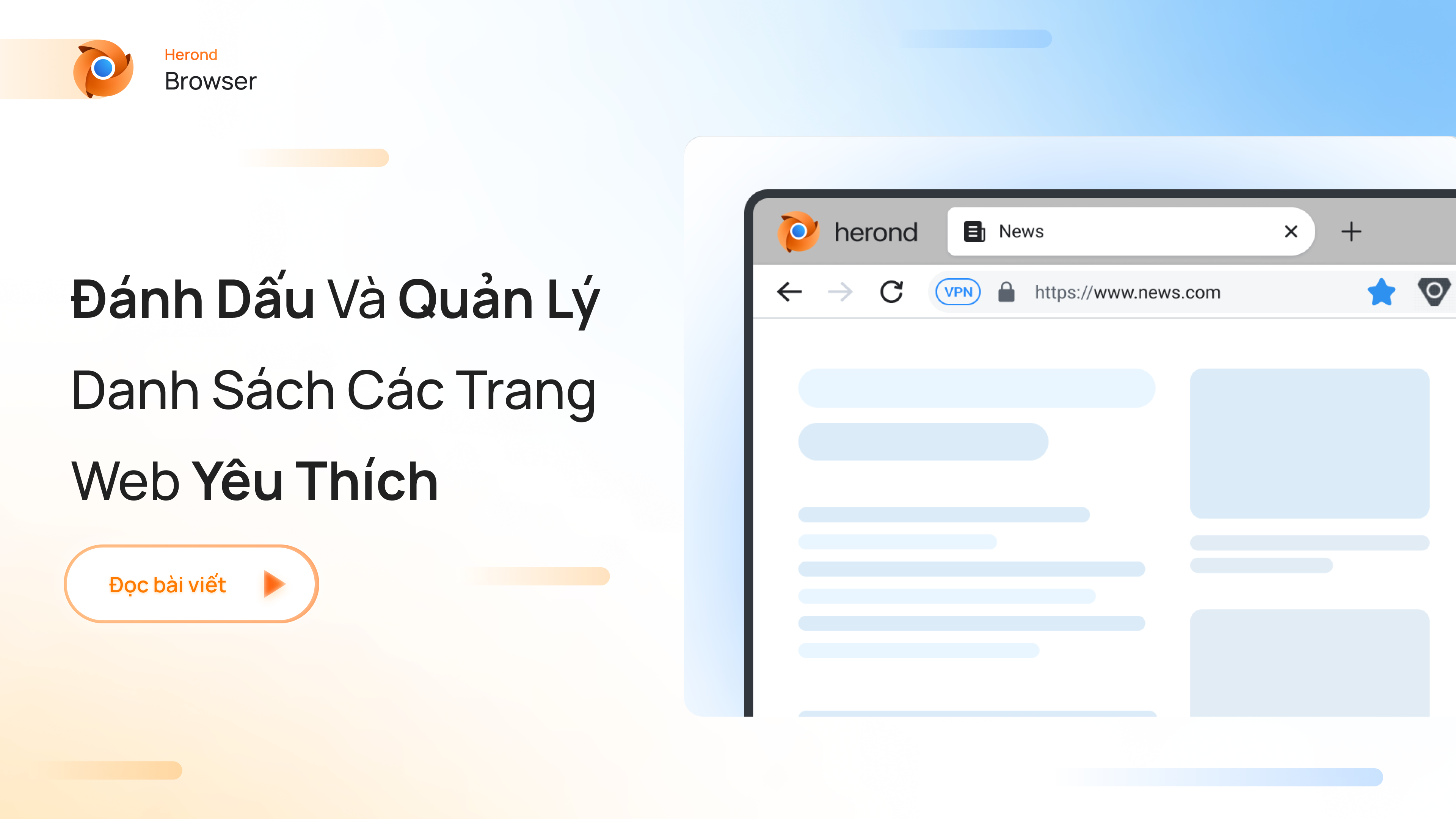 Hướng dẫn đánh dấu và quản lý danh sách các trang web yêu thích của bạn