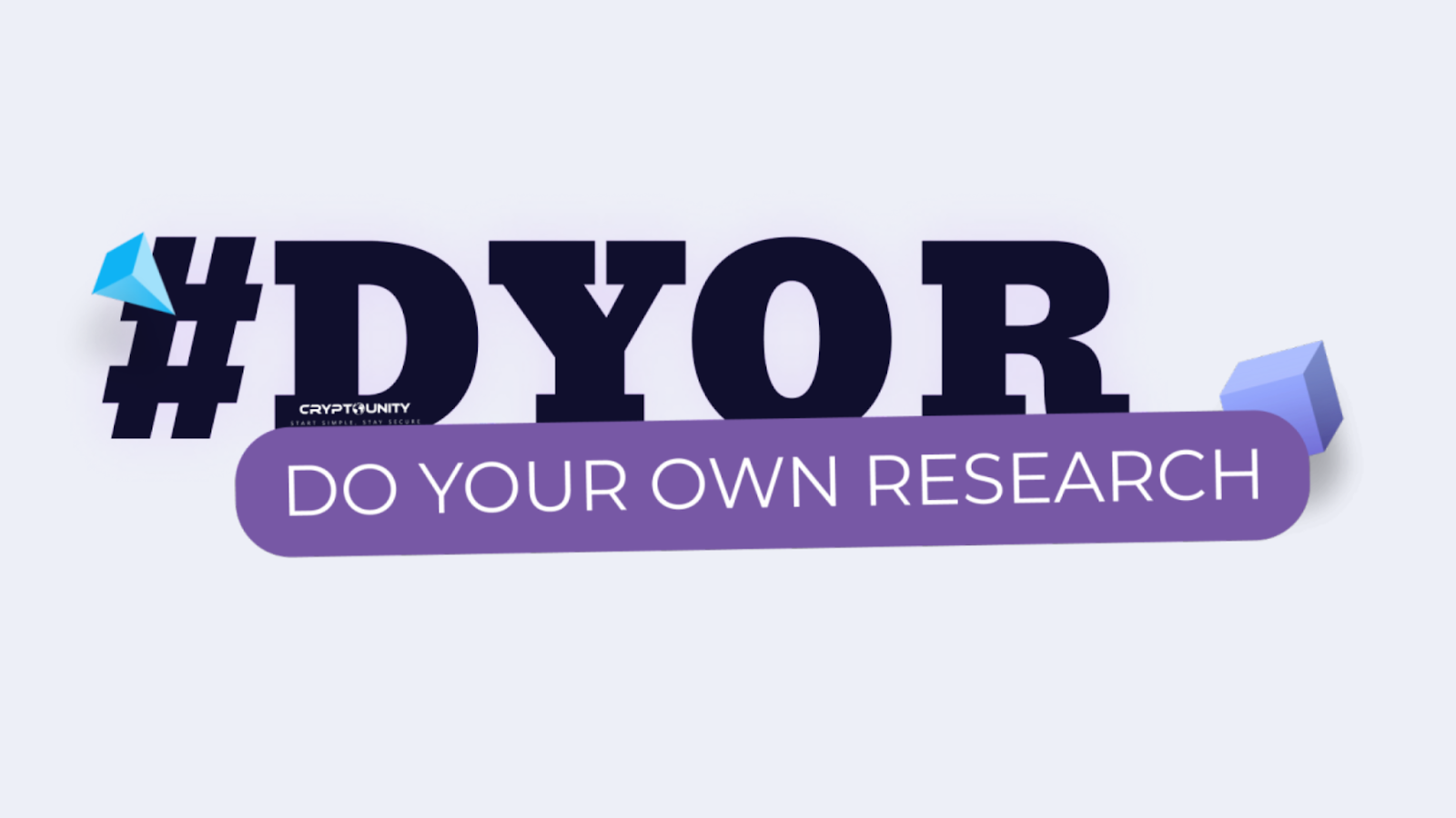 What is Doing Your Own Research (DYOR)?