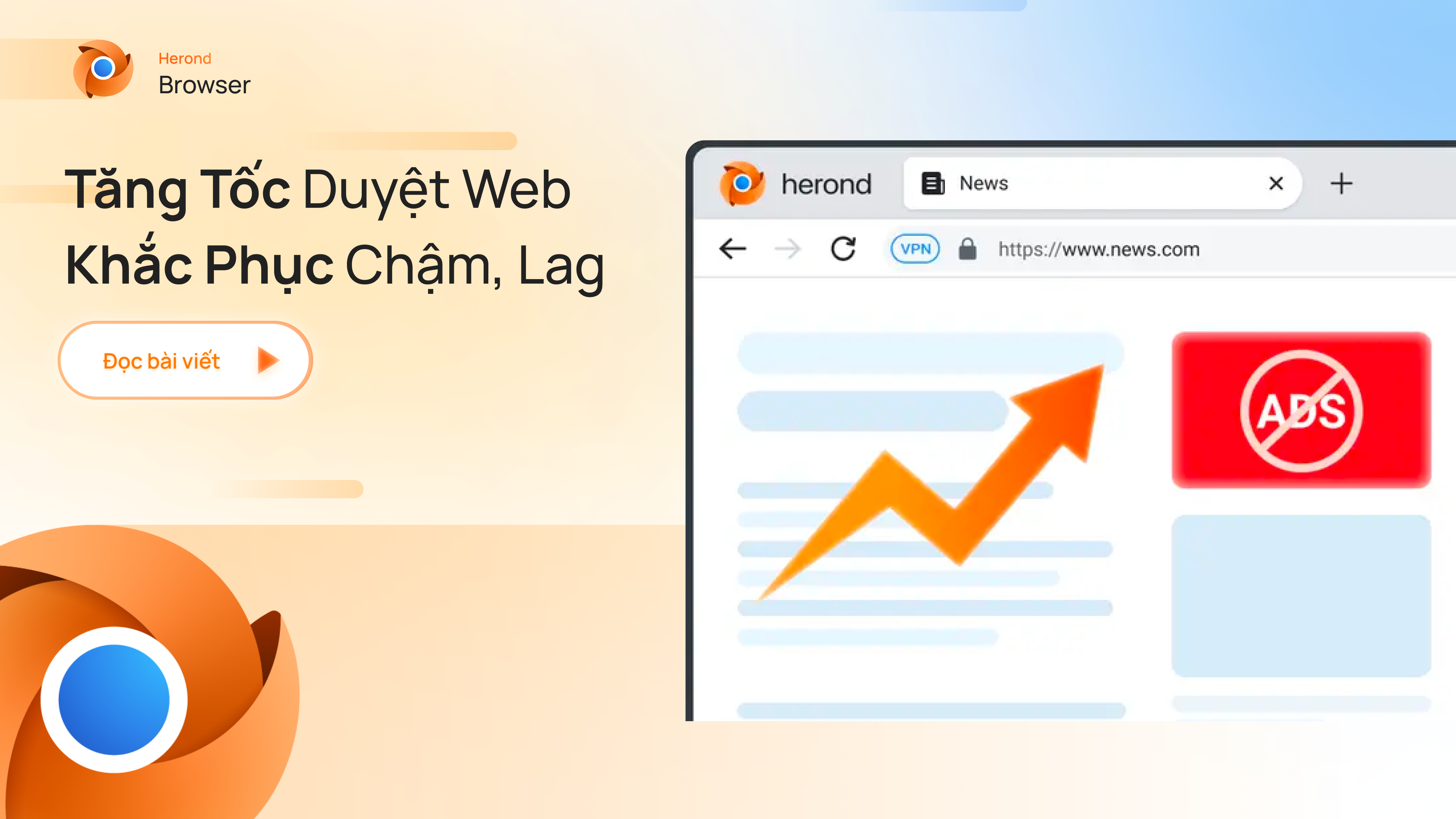 tăng tốc duyệt web khắc phục chậm, lag