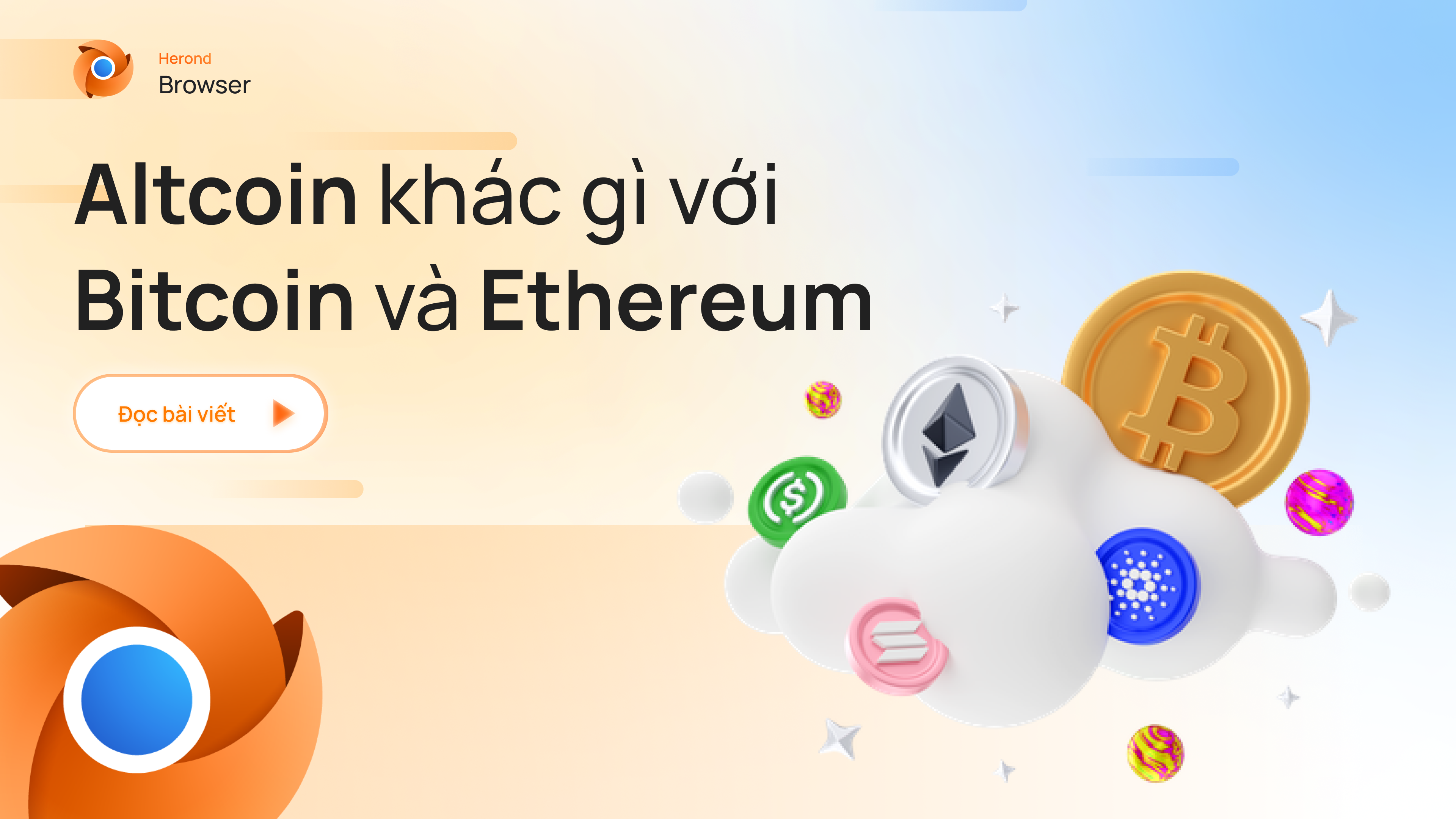 Altcoin khác gì với Bitcoin và Ethereum