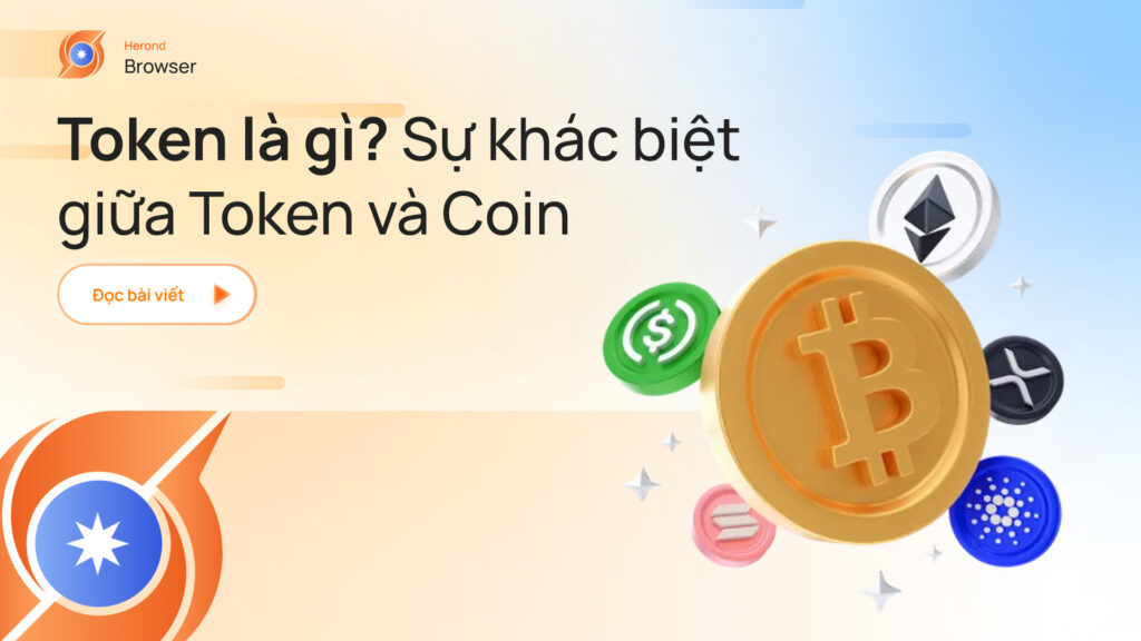 Token 5 Token là gì? Sự khác biệt giữa Token và Coin