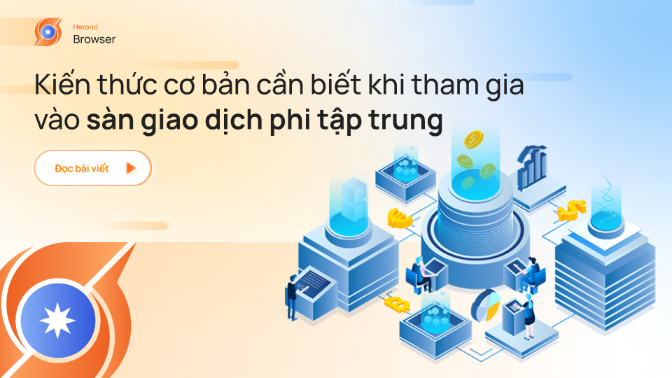 Tham gia sàn giao dịch phi tập trung