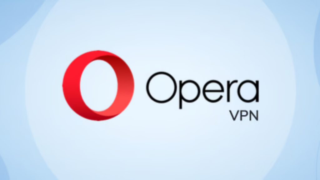 Opera browser with built in VPN
