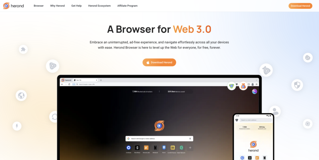 Herond browser web3.0