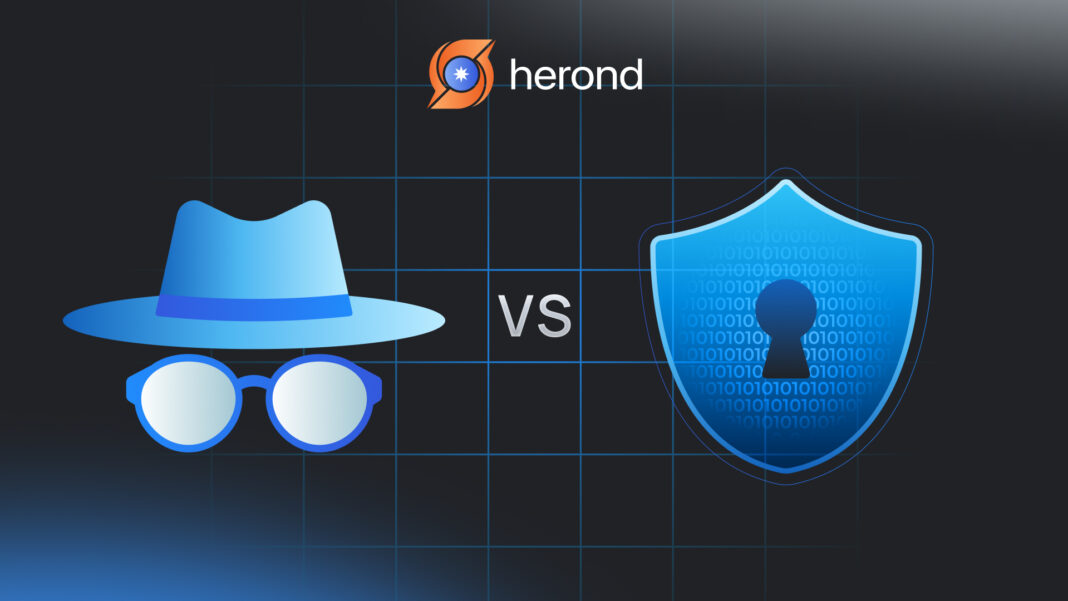 View of Comparing incognito mode vs. VPNs for online anonymity