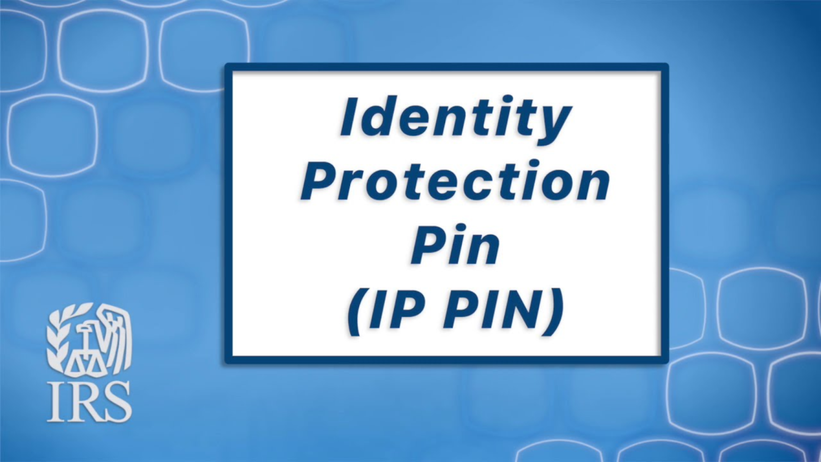 What is Identity Protection PIN?