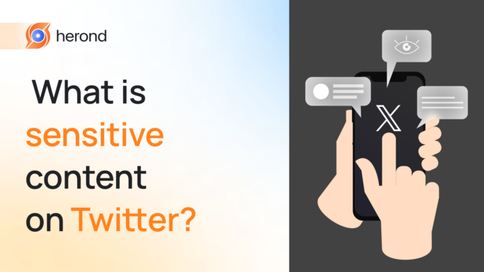 What is sensitive content on Twitter?