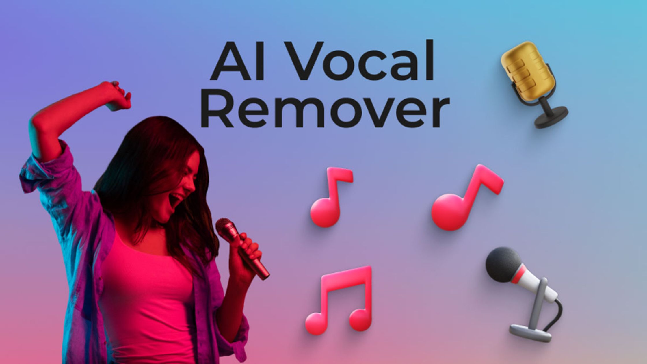 Tách Nhạc và Lời Bằng AI Vocal Remover bước 1