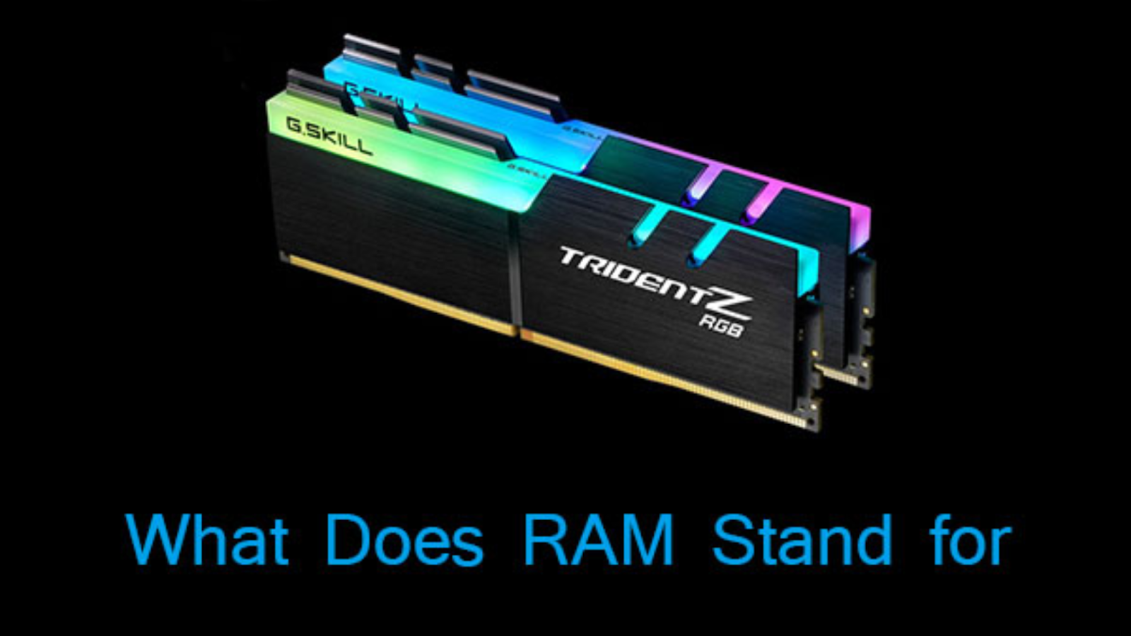 What does RAM stand for