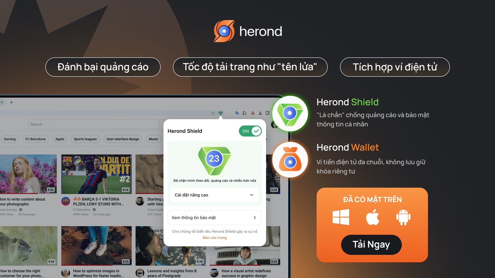 Herond CTA banner