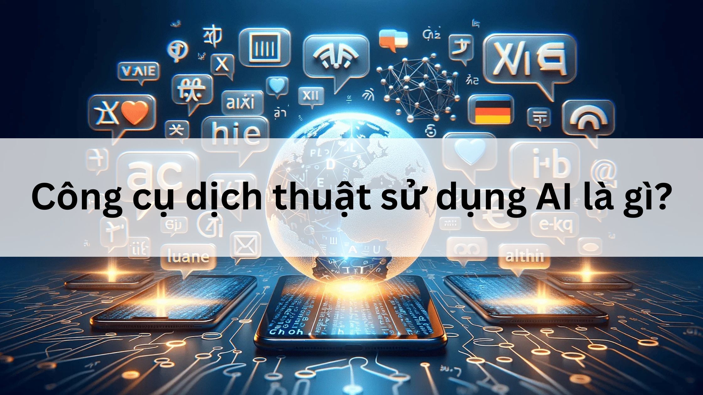 Công cụ dịch thuật sử dụng AI là gì?