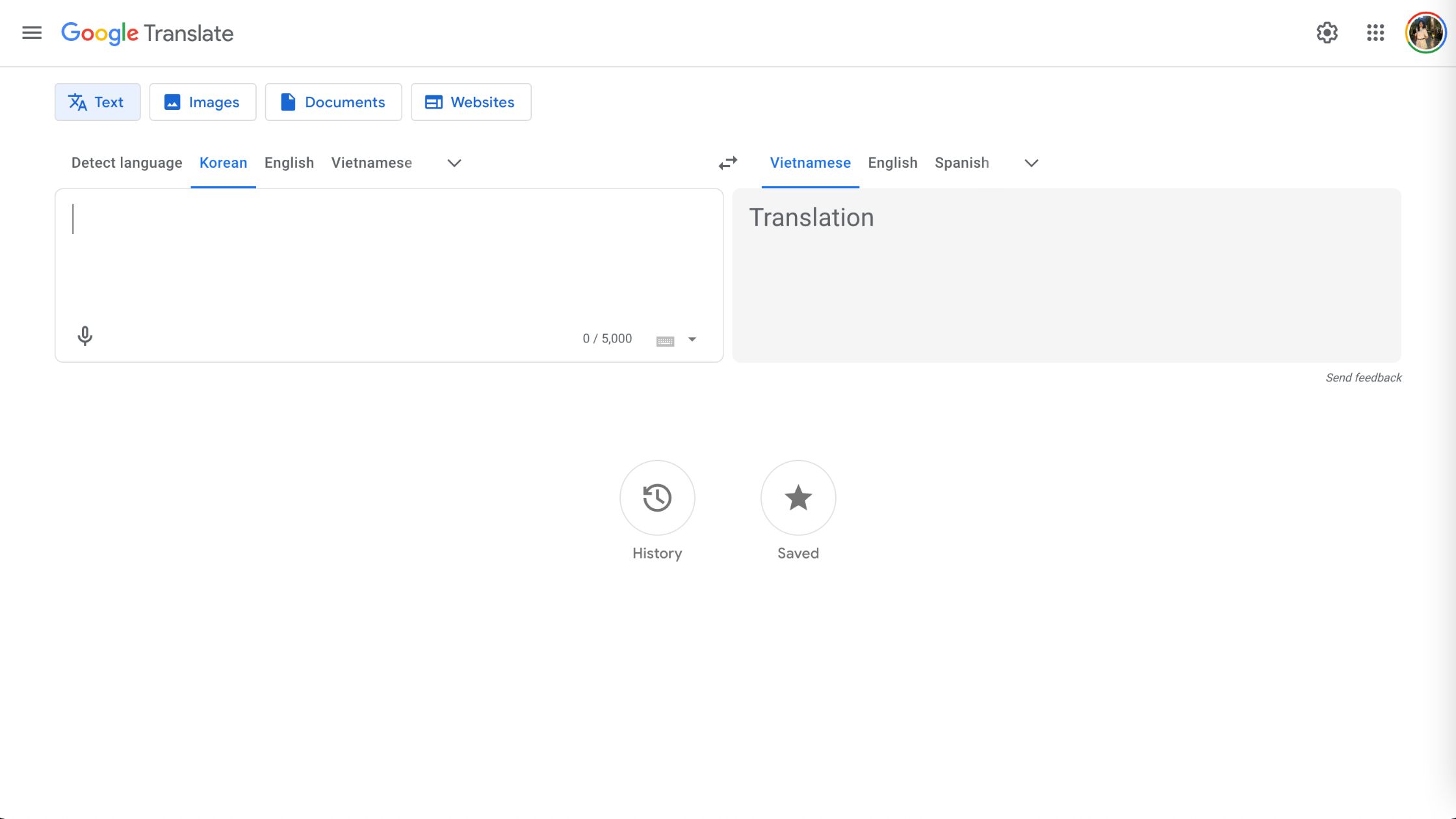 Công Cụ Dịch Thuật AI Google Translate