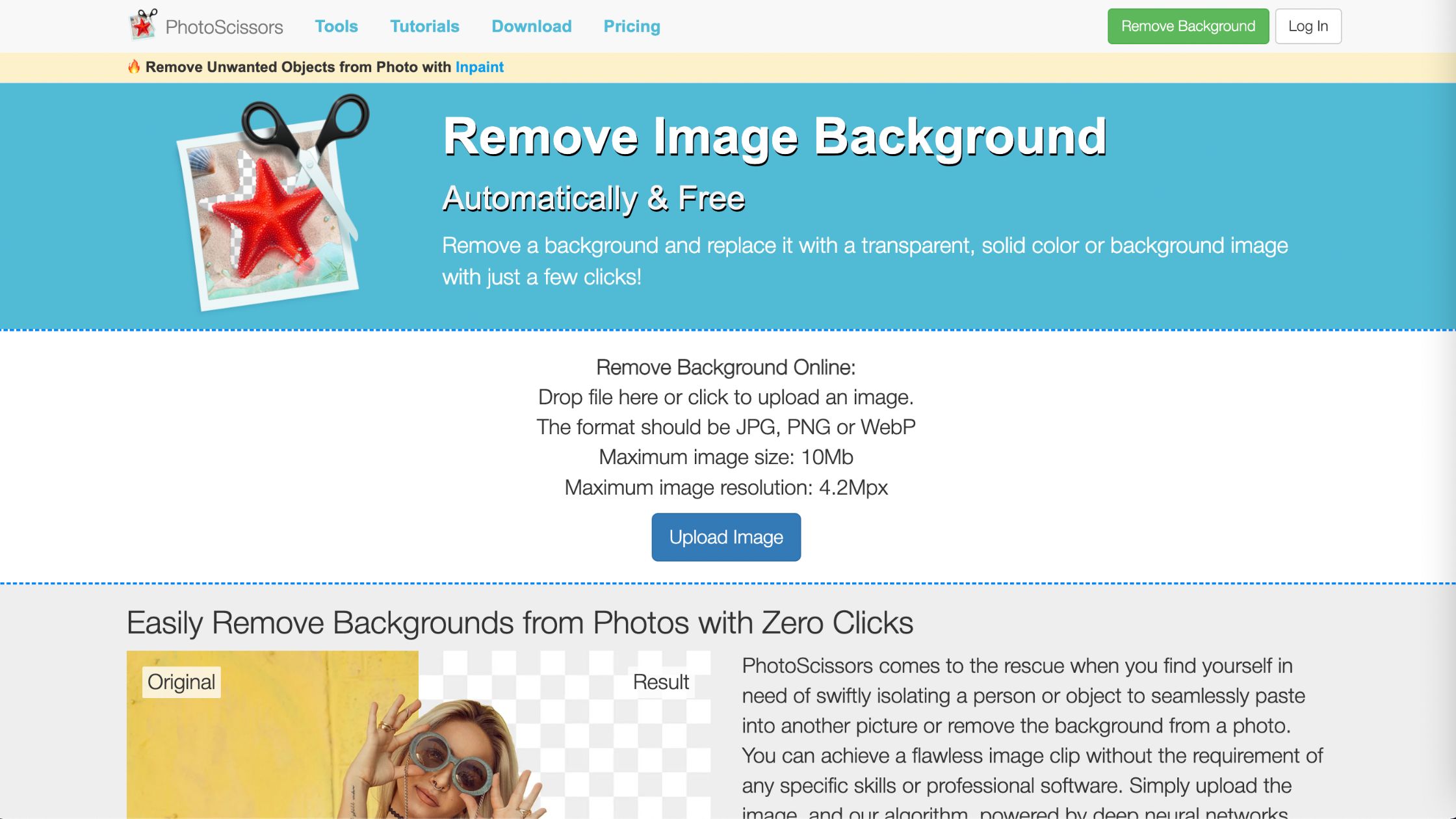 How to Erase The Background of A Picture with PhotoScissors