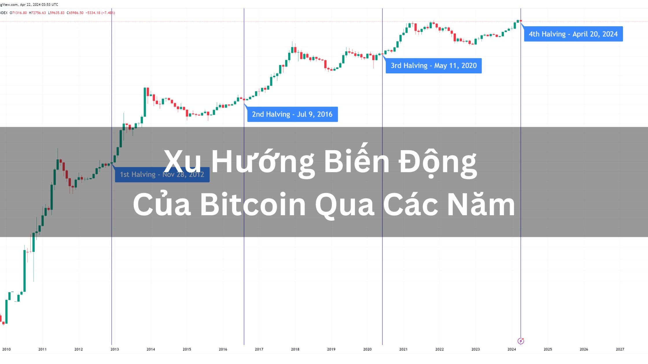 Xu Hướng Đầy Biến Động Của Bitcoin Qua Các Năm