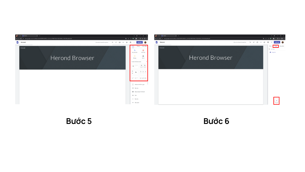 Hướng dẫn cách tạo web miễn phí trên google bằng trình duyệt Herond Browser
