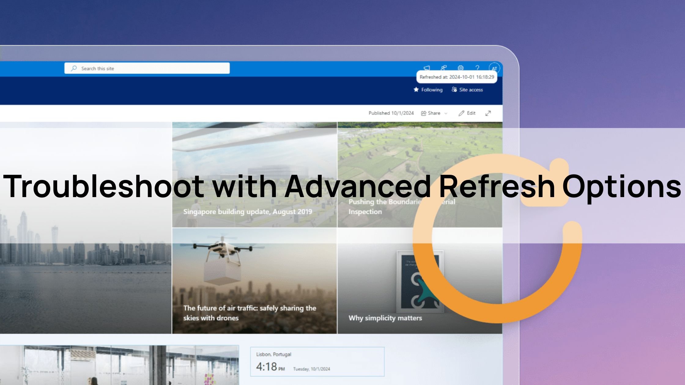 Troubleshoot with Advanced How to Refresh Browser Options