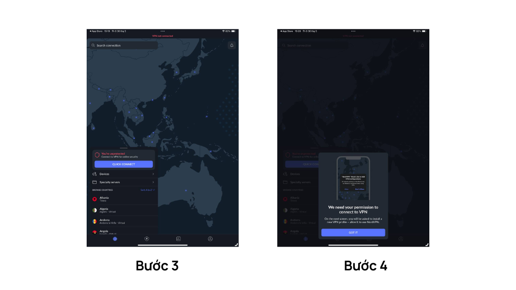 Hướng dẫn cách sử dụng VPN trên điện thoại
