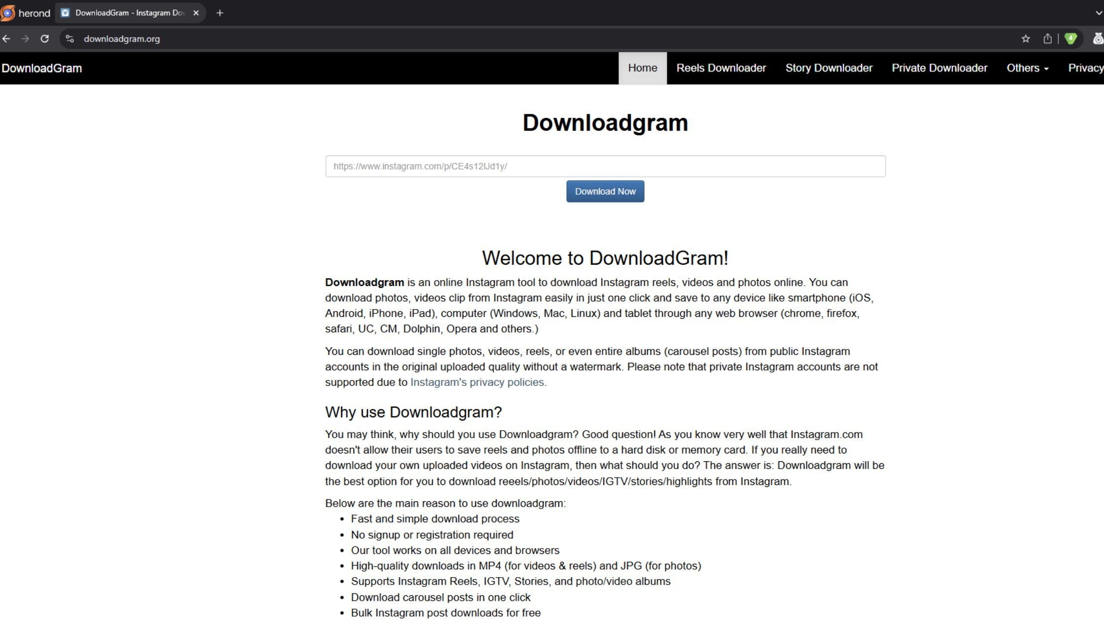 Tips for Efficient and Safe Image Downloading with Herond