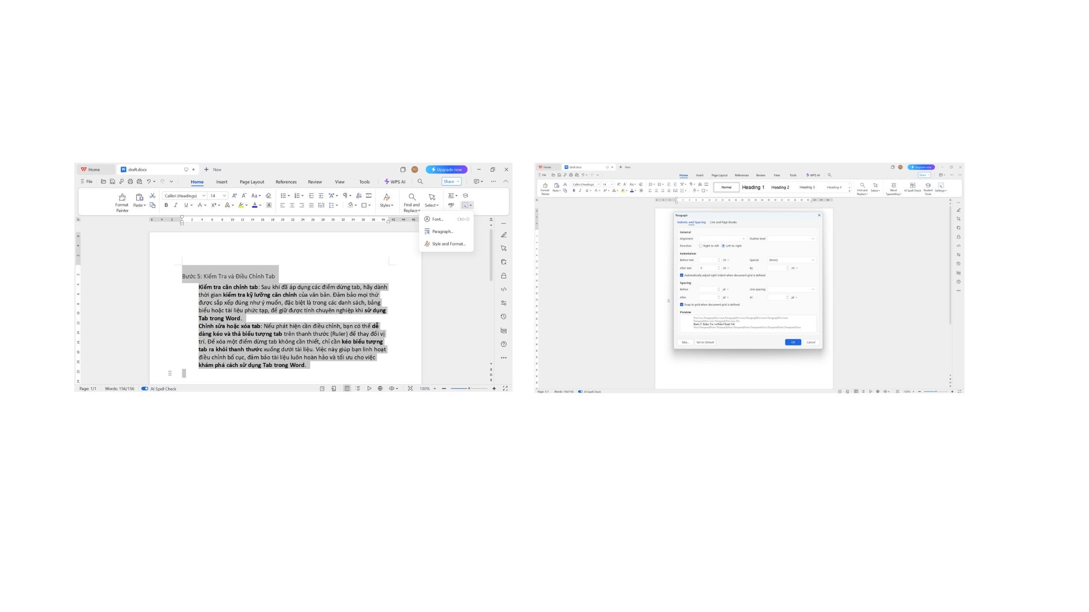 Hướng Dẫn Cách Sử Dụng Tab trong Word