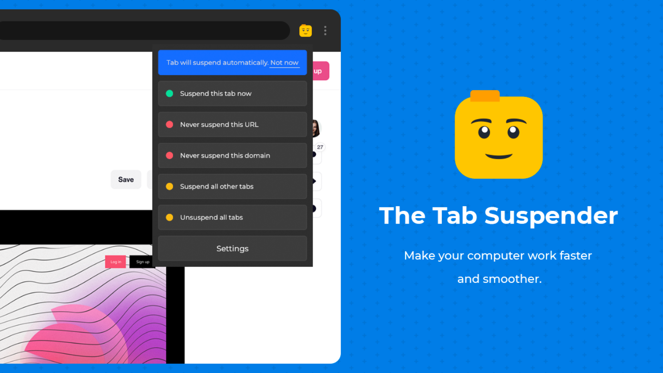 Tận Dụng Tính Năng "Treo Tab" (Tab Suspending)