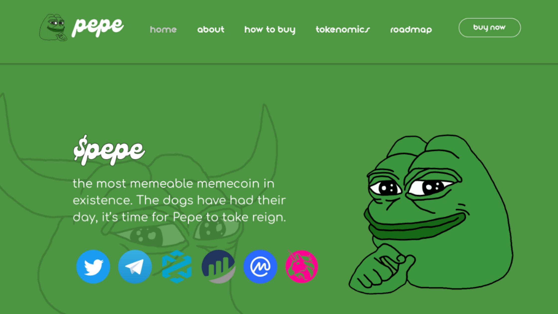 Pepe ($PEPE): Viral Frog-Themed Sensation