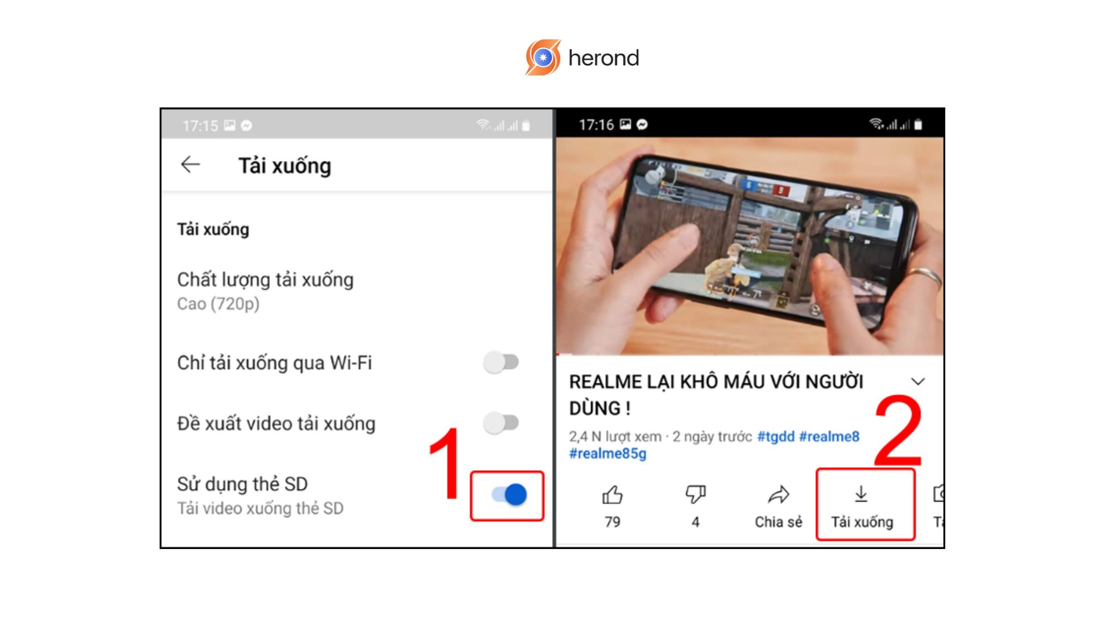 Hướng dẫn tải video từ youtube