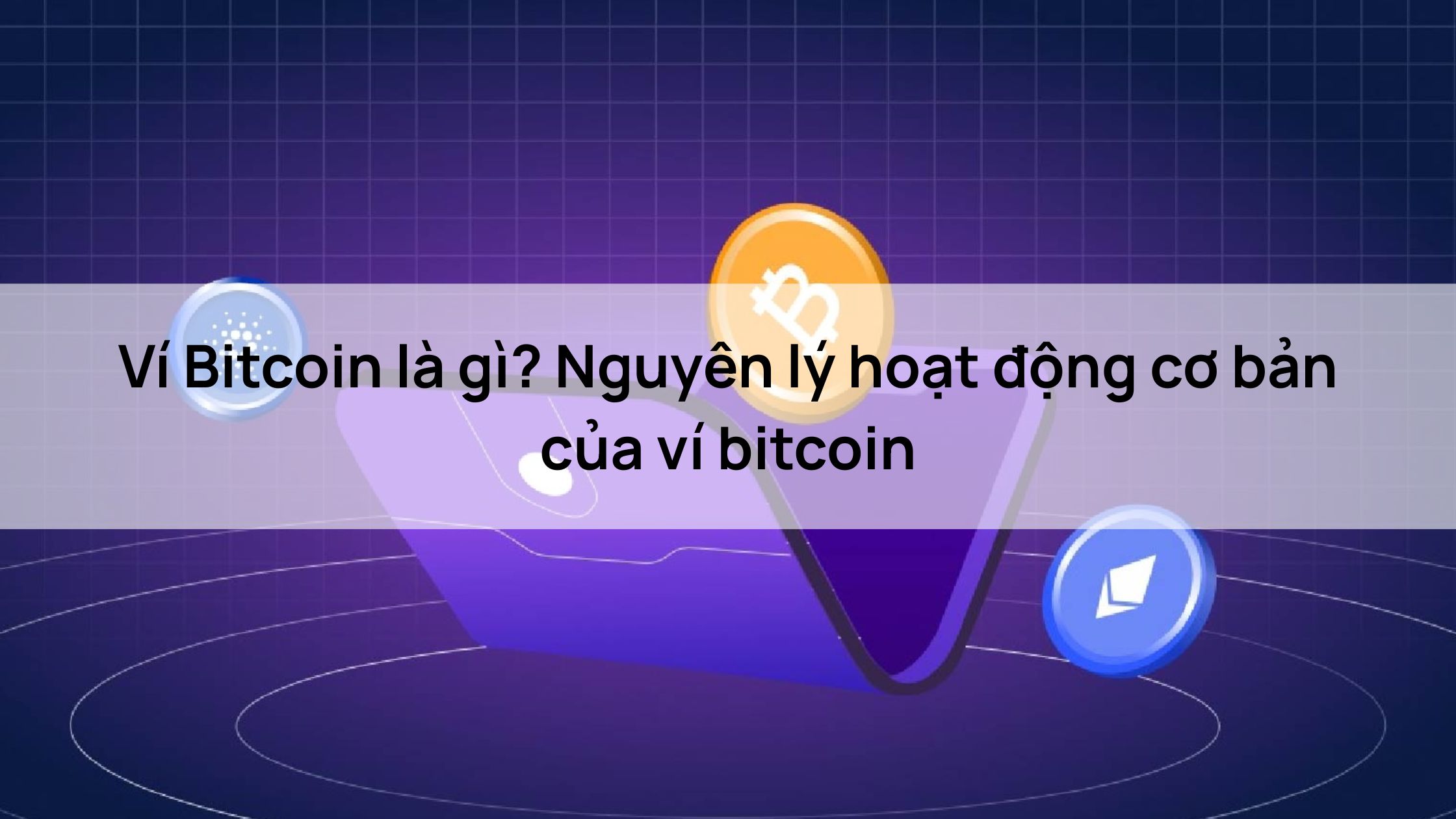 Ví Bitcoin là gì? Nguyên lý hoạt động cơ bản của ví bitcoin