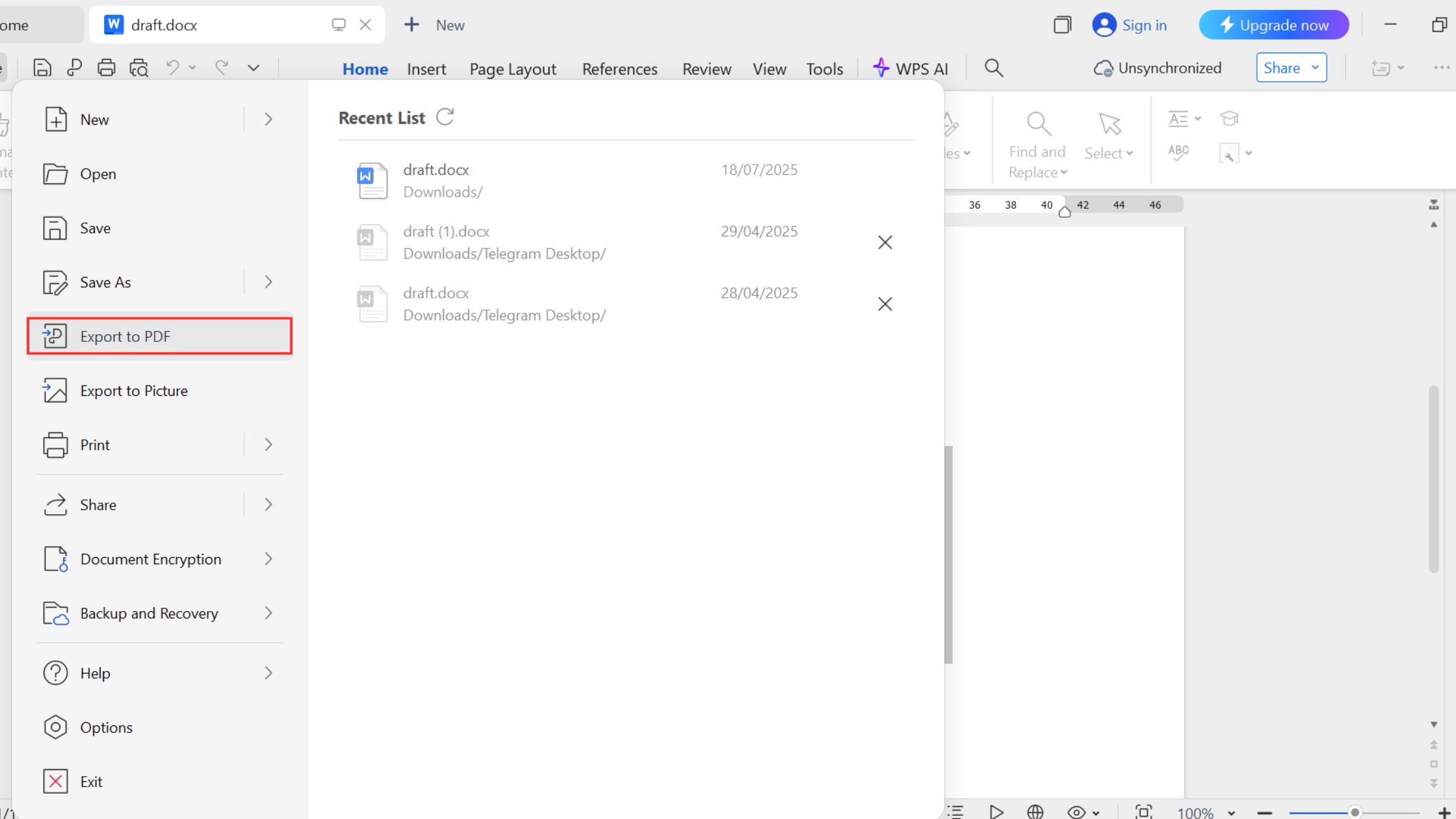 Cách Lưu File Word dưới Dạng PDF