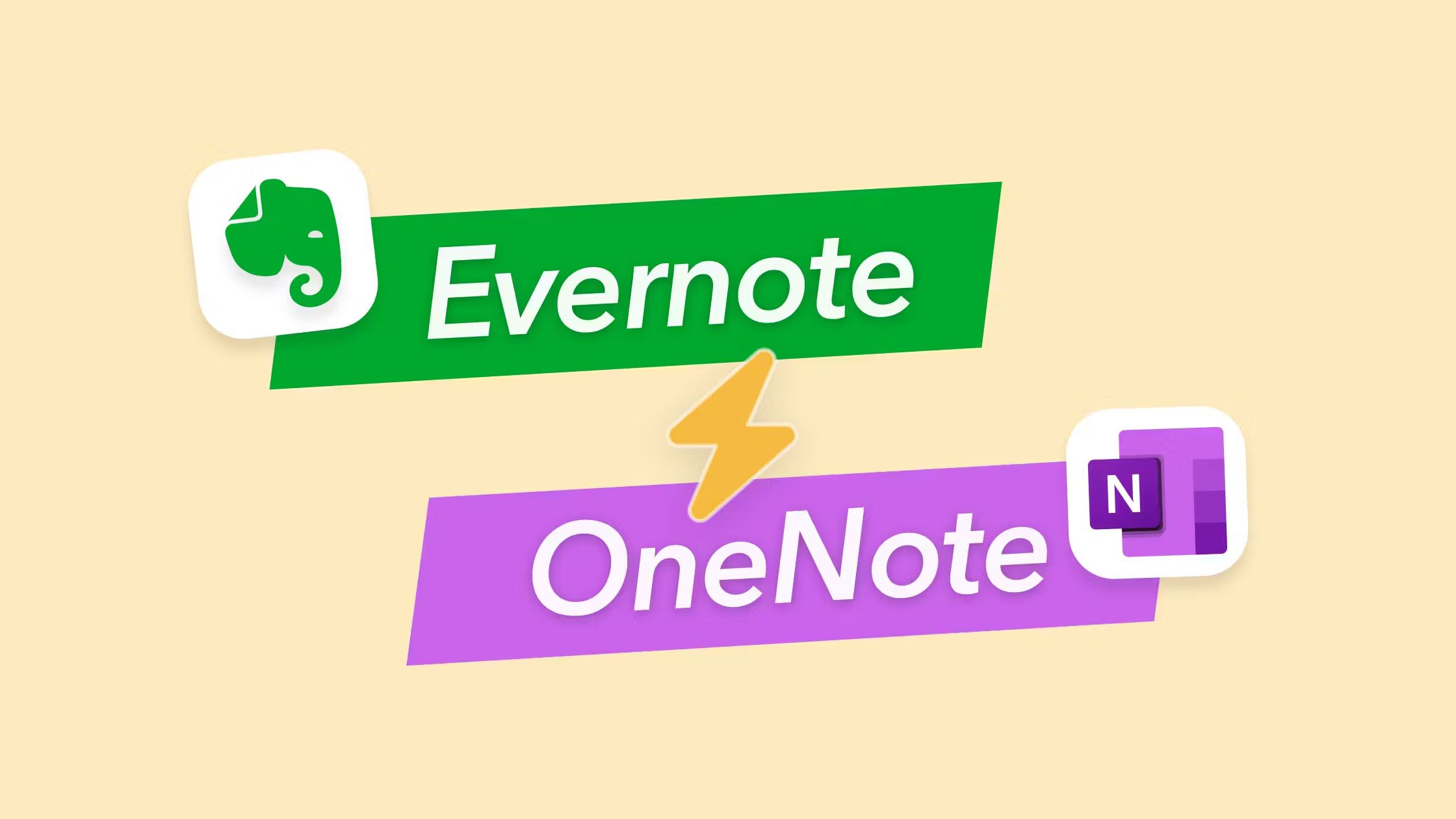Evernote, OneNote