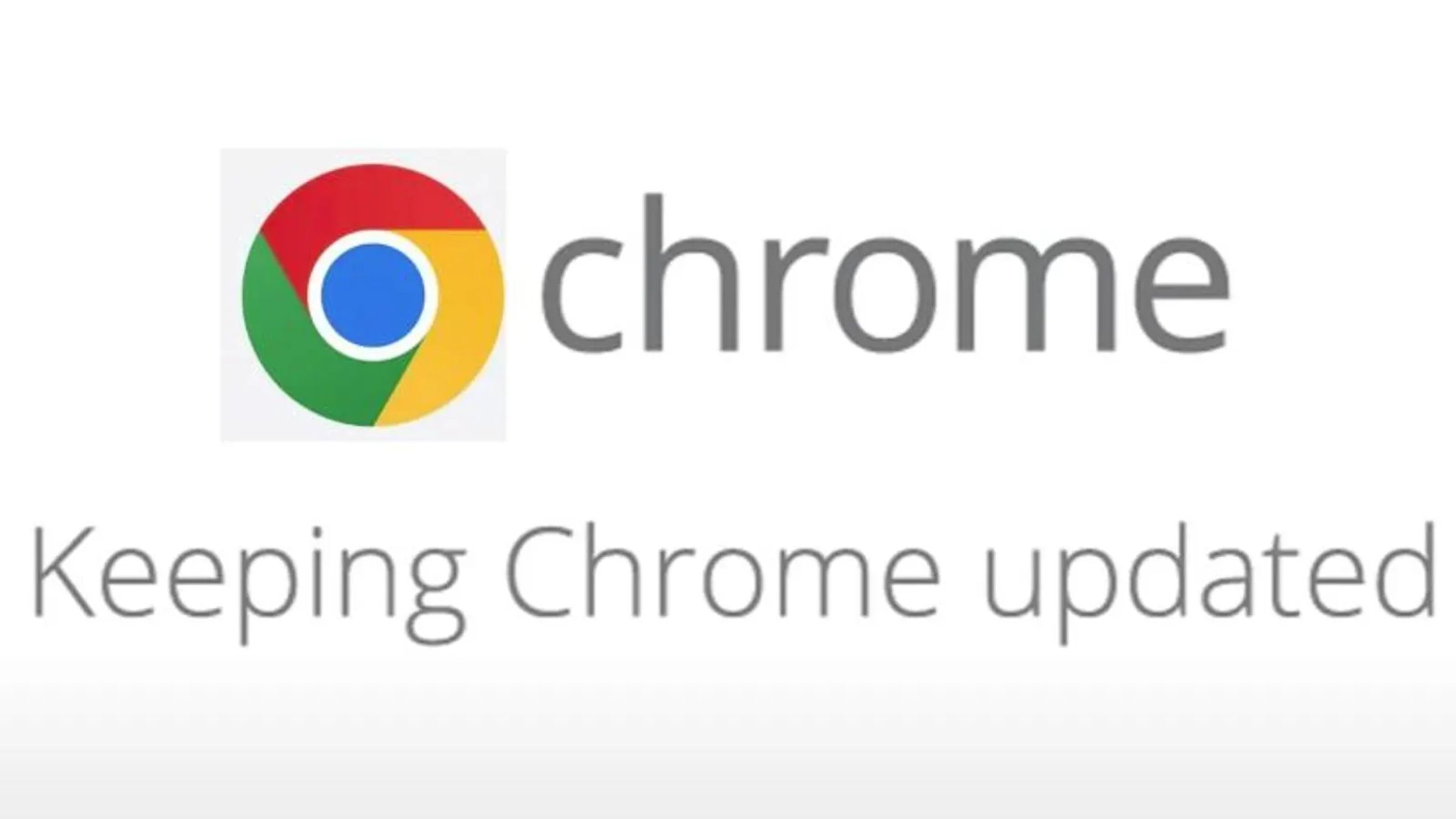 To update browser - Google Chrome