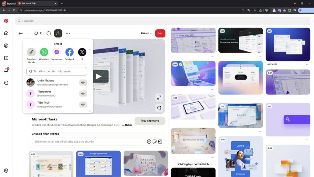 Bước 1: Sao chép liên kết.