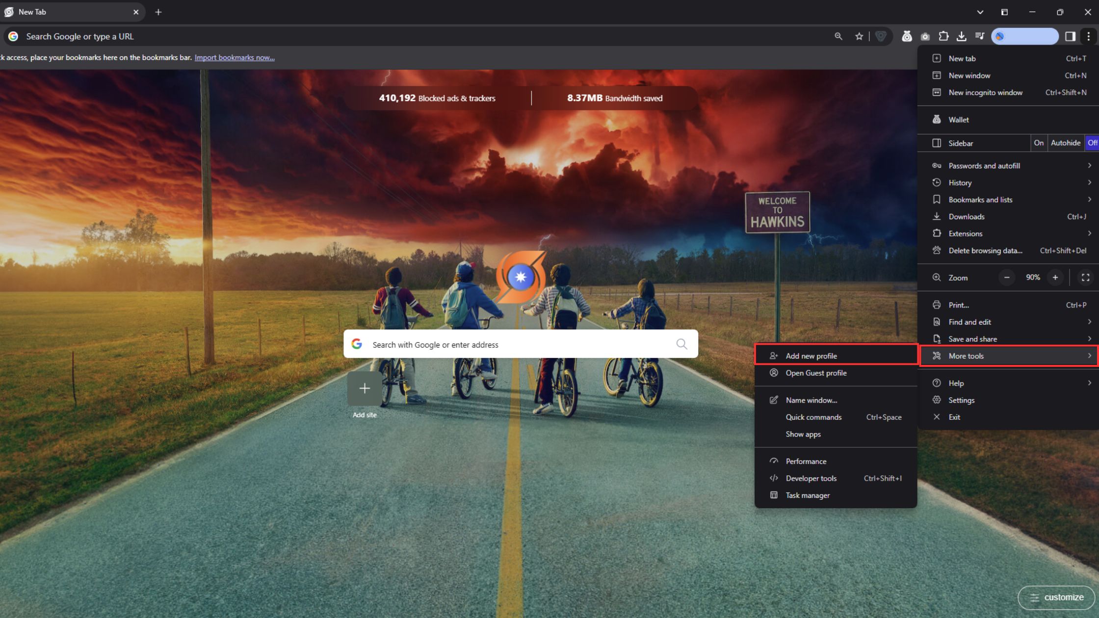 How to Add a New Profile to Herond Browser