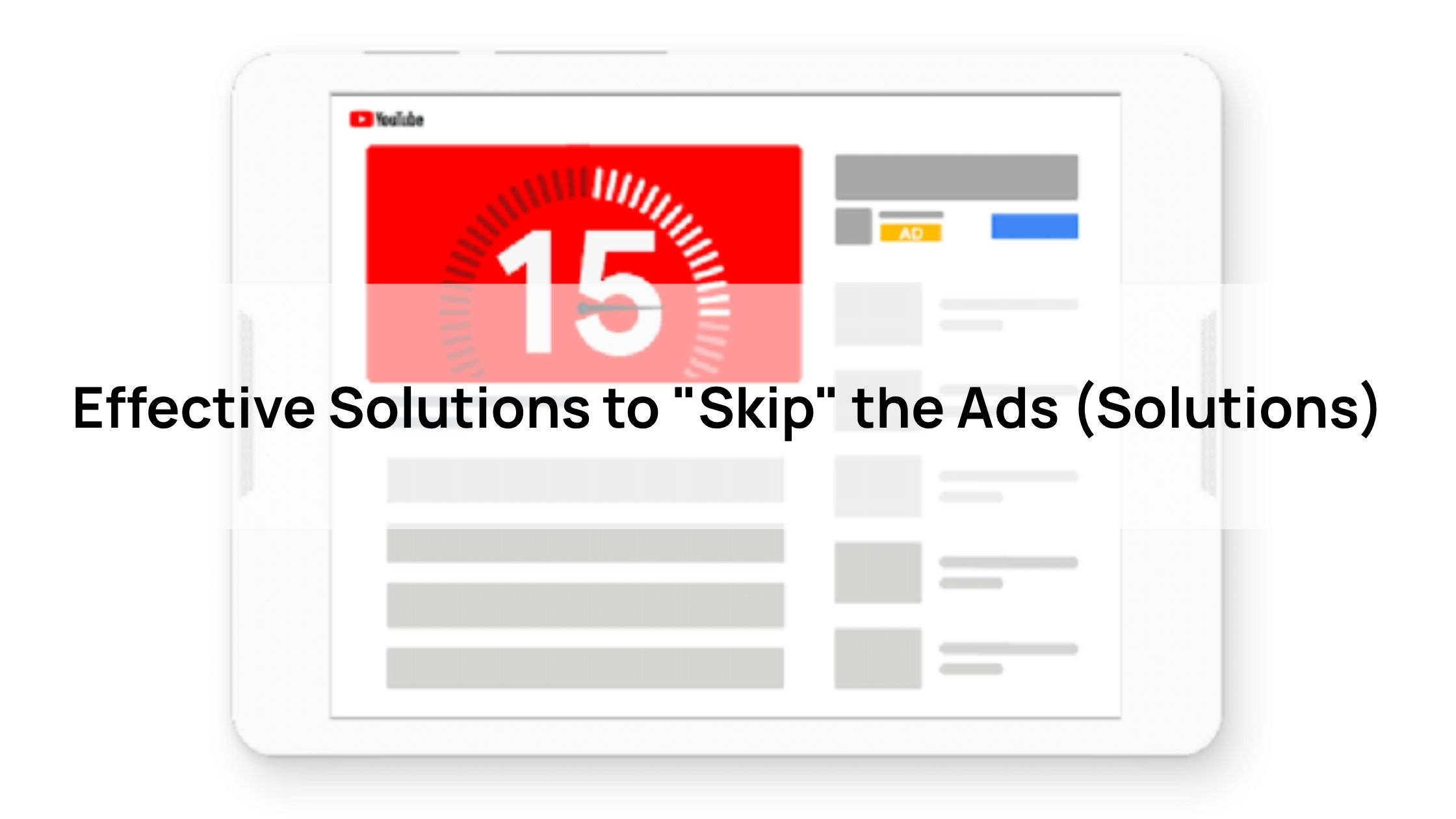 Why Can't I Skip YouTube Ads - Effective Solutions to "Skip" the Ads (Solutions)