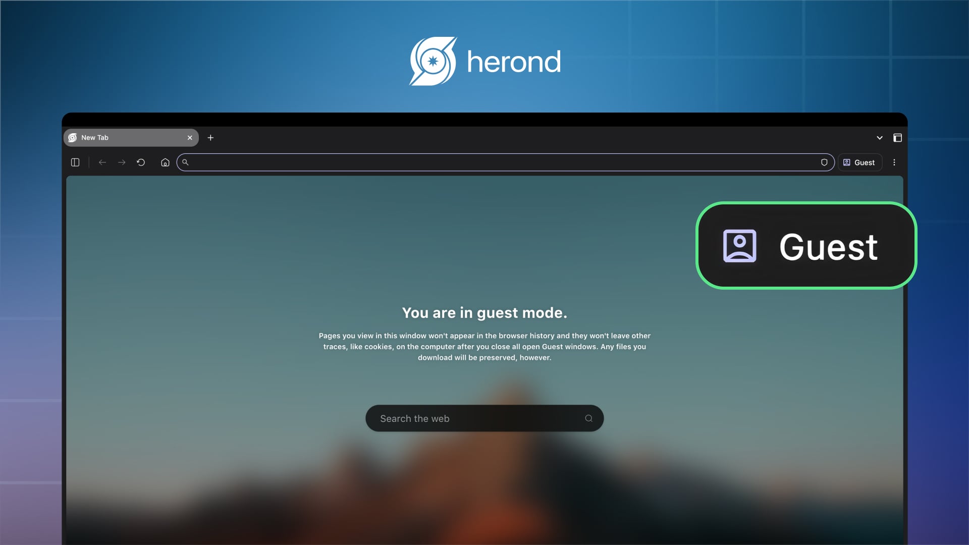 Thêm Guest Profile Herond Trong 60 Giây