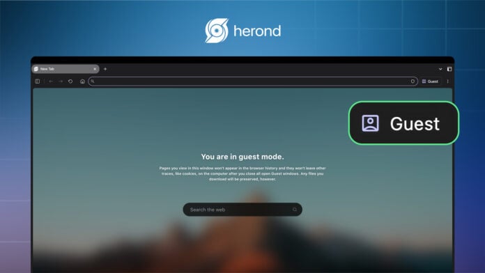 Add Guest Profile to Herond in 60 Secs