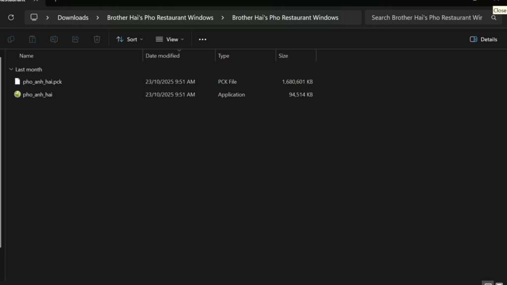 How to Download Brother Hai's Pho Restaurant