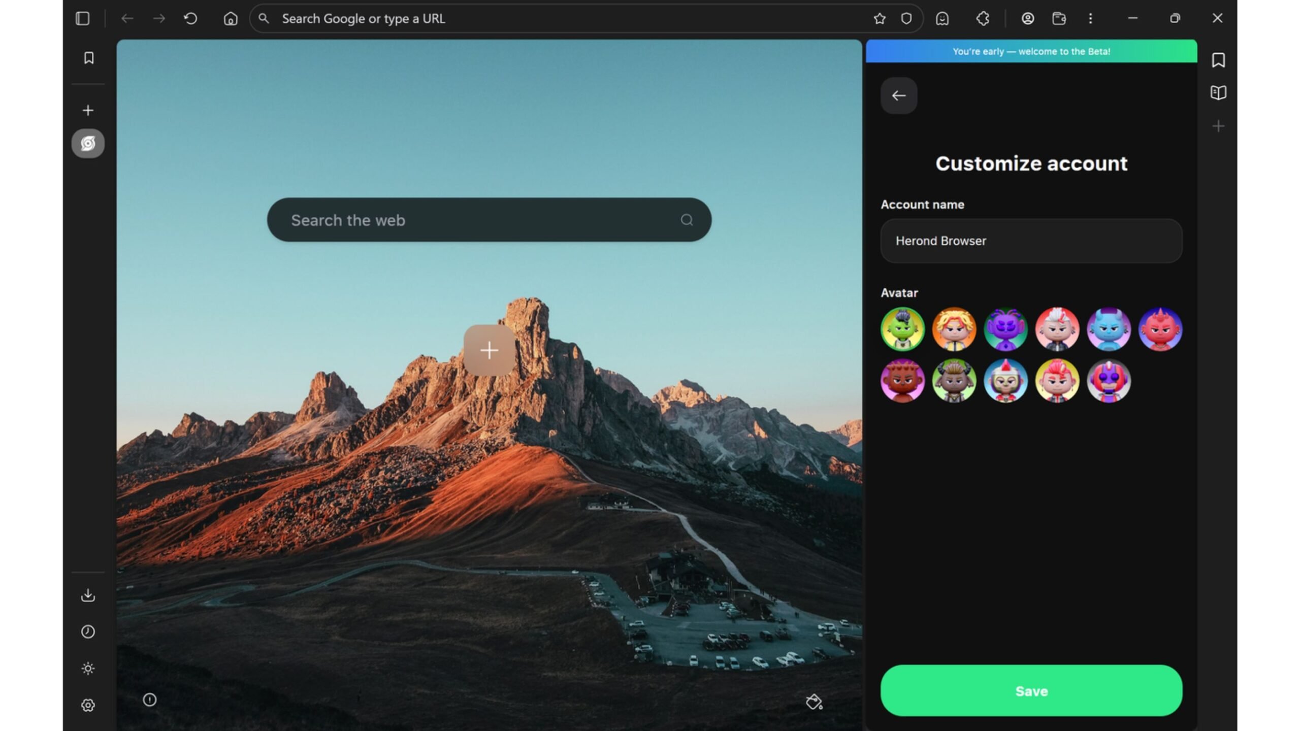 Chọn một tên tùy chỉnh, chọn avatar yêu thích của bạn từ bộ sưu tập và nhấn Lưu (Save). Hoàn tất, Ví Keyless Herond của bạn hiện đã được cá nhân hóa hoàn toàn!