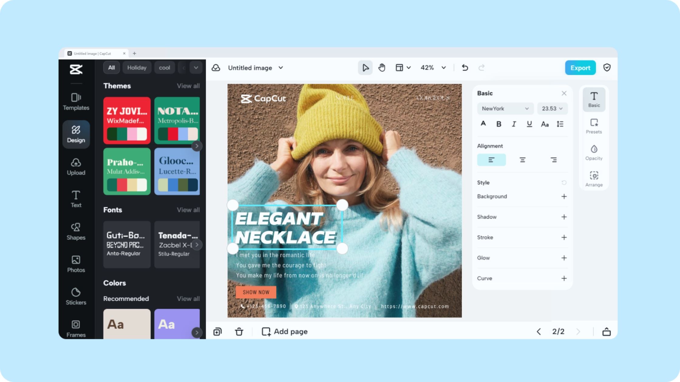 Logging In to CapCut Online Editor (Web Browser)