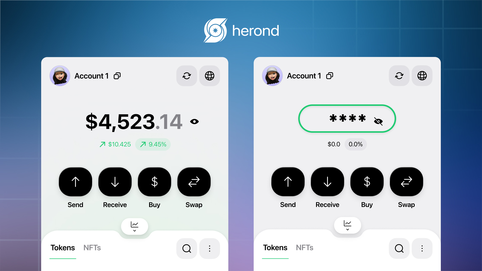 Cách Ẩn Số Dư Herond Wallet: Tối Ưu Quyền Riêng Tư Ngay Tức Thì