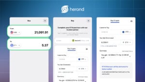 7-Step Guide: Buy Crypto Directly into your Herond Keyless Wallet