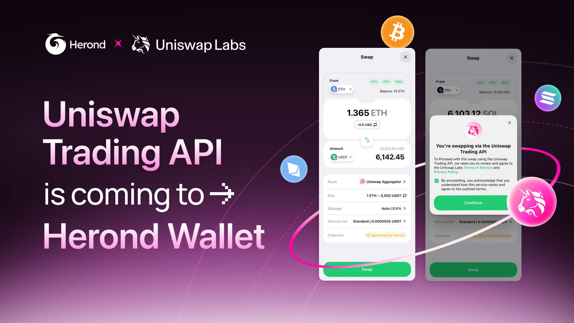 Introducing Herond Wallet × Uniswap: The Future of Browser-Based Trading  Competition - Herond Blog