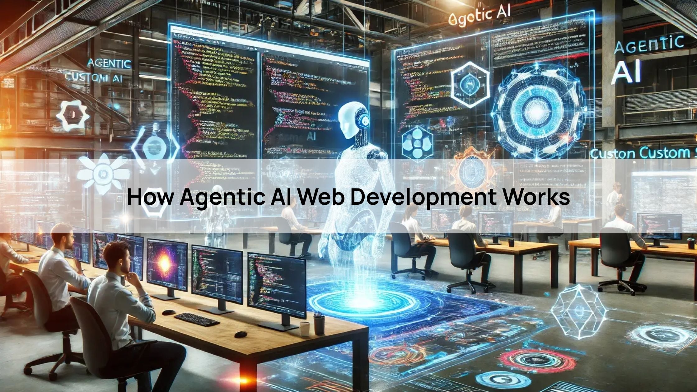 How Agentic AI Web Development Works