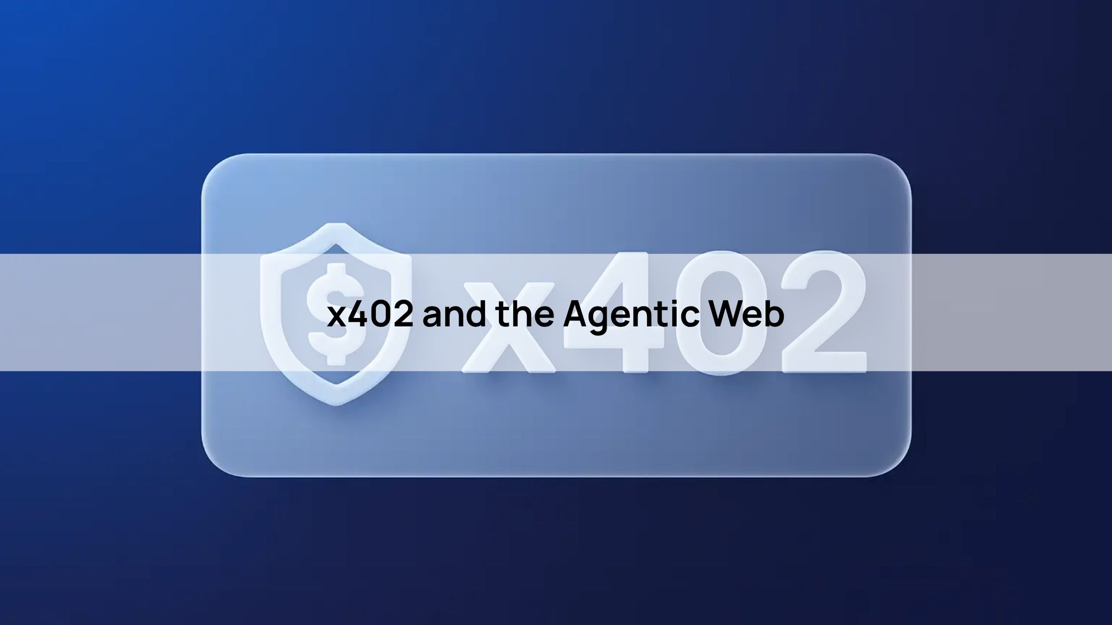 x402 and the Agentic Web