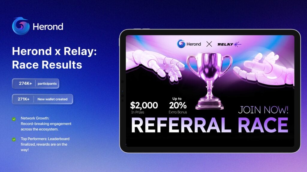 The Final Lap: Herond x Relay Referral Race Results are In!