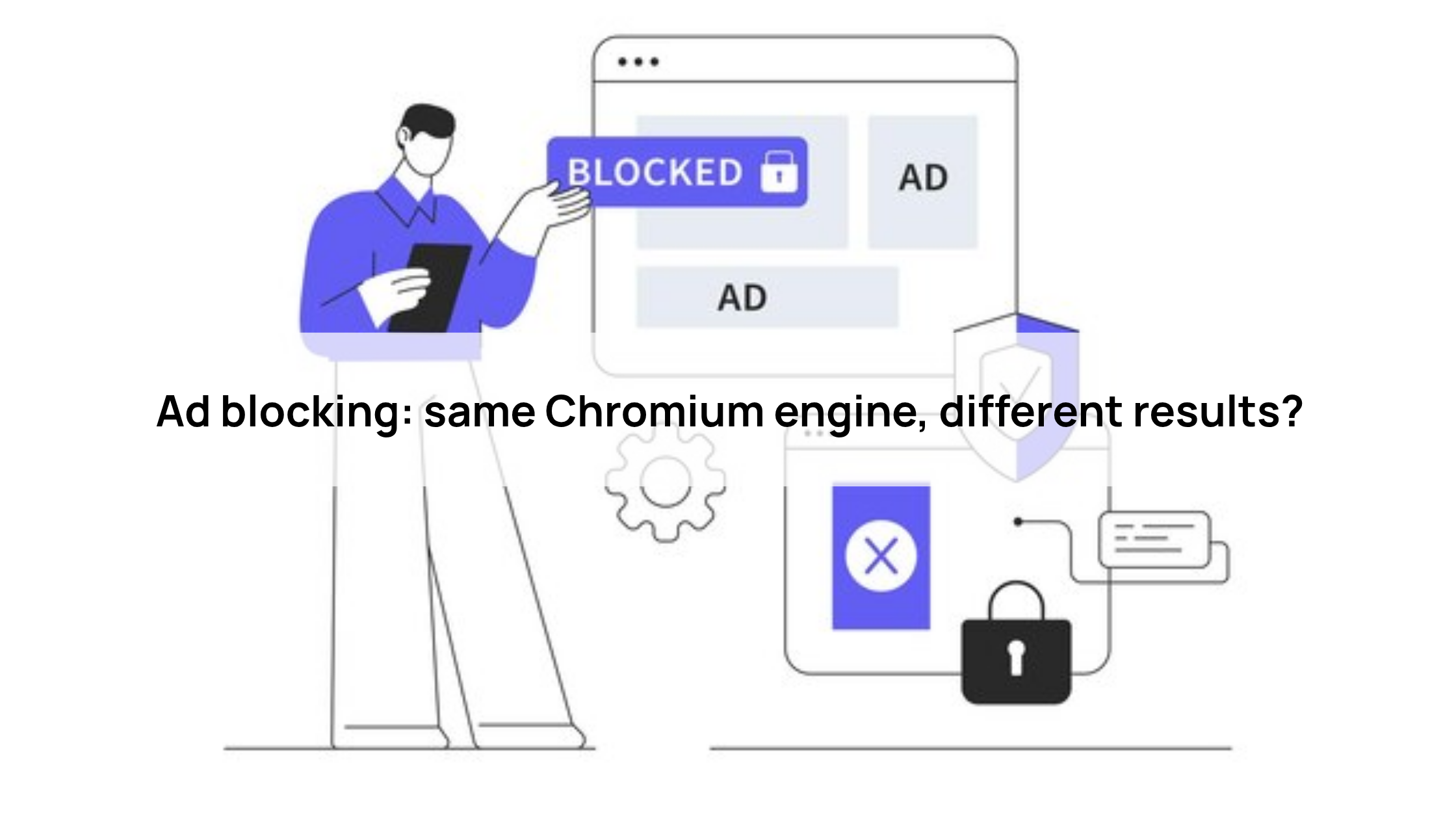 Ad blocking: same Chromium engine, different results?